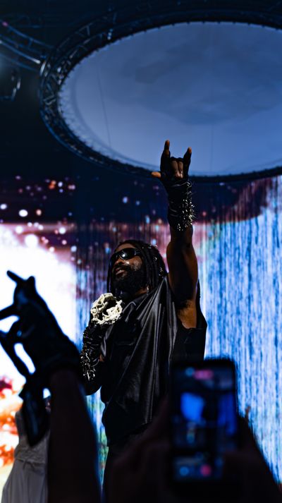 Damso en concert, photo 1 par Mattia Parrinello